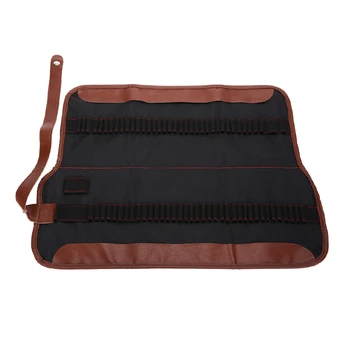 

1pc Durable Canvas Pen Case 72 Holes Artist Drawing Sketching Color Pencil Canvas Bag Pencil Case Stationery for Student