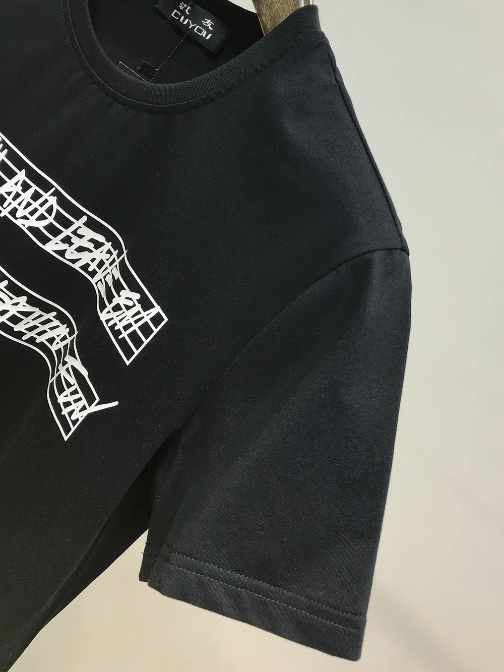 DUYOU мужские дизайнерские футболки LOVE EM LEAVE EM TEE черные женские футболки с коротким рукавом летние хип-хоп футболки хип хоп