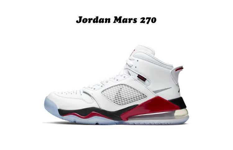 Мужские баскетбольные кроссовки Nike Air Jordan Mars GS Air Max 270 с воздушной подушкой, мужские кроссовки# CD7070