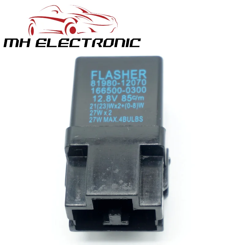 Реле поворотов MH Electronic 81980-12070 166500-0300 для Toyota Corolla MR2 Camry RAV4 Hilux Hiace Lexus ES300 GS300 |