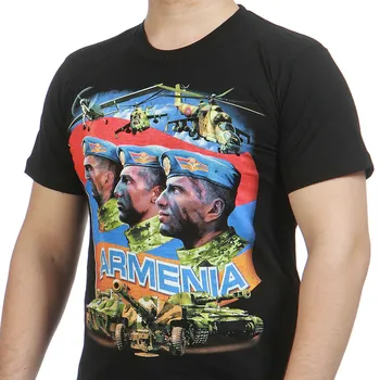 

Russian Original Cotton Armenia T-shirt with Full Color Print