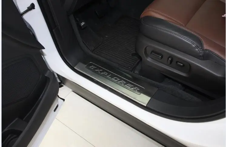 Explorer 2013- stainless steel of high quality stainless steel scuff plate door Sill door sill