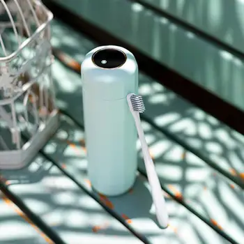 

Smart Toothbrush Disinfectant Cup Portable Ultraviolet Cleaning Storage Holder Sanitizer