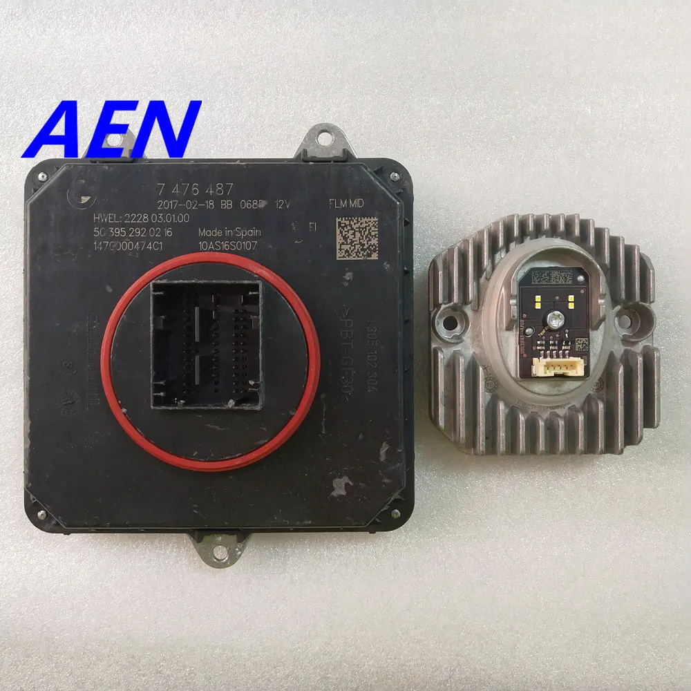 

OEM 63117214934 for BMW 5' G30 G31 Control unit for front light electronics DRL LED module 63117476487
