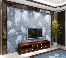 Custom size background wall feather stone pattern decorative painting bedroom decoration wallpaper mural 3d wall wall for