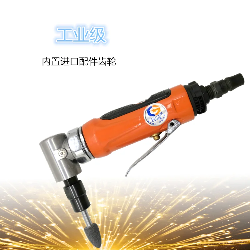 

Elbow pneumatic grinding machine 90 degree right angle air mill 6MM mm engraving machine polishing machine small micro