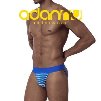 

Striped Sexy Gay Underwear Men Thong U Pouch Men Jockstrap Mens Thongs And G Strings Sissy Panties String Men Lingerie BP.126