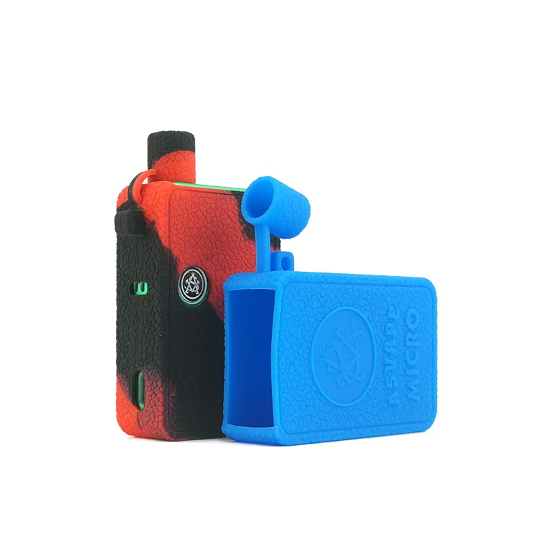 ASVAPE MICRO ELF Box Mod Kit 1100 мАч Защитная Текстура силиконовый чехол облегающий рукав щит обертывание