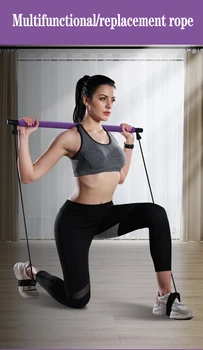 

Pilates Bar Gym Home Fitness Bar Yoga Rally Bar Multifunctional Body Fitness Bar Rally Resistance Training