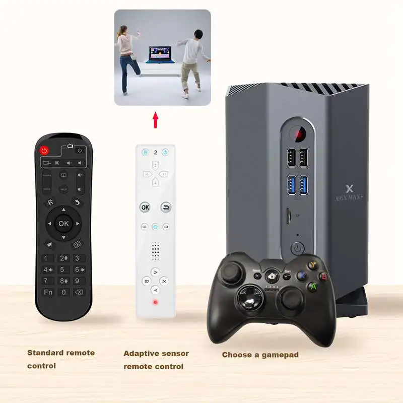  A95X Max Plus+ Android 9.0 TV Box Amlogic S922X 4GB RAM 64GB ROM Android 9.0 5G WIFI BT 4.2 with Se