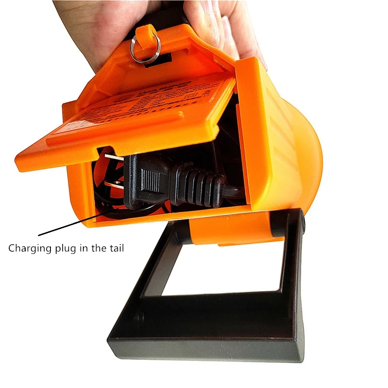 portable search light emergency light explosion proof light lamp gas station patrol hand light rechargeable spotlight