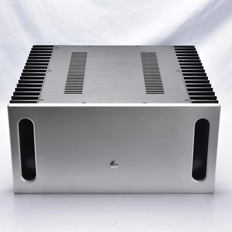 Full aluminum DIY 4320 power amplifier chassis class A enclosure big heatsink HIFI box