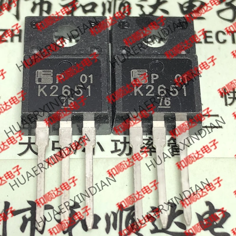 20 шт./лот K2651 TO-220F 900V 6A