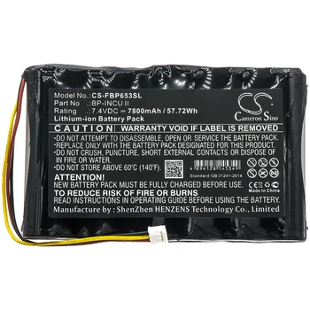 

Cameron Sino BP-INCU II Battery for Fluke Biomedical INCU II Incubator Radiant Warmer Analyzer 7800mAh