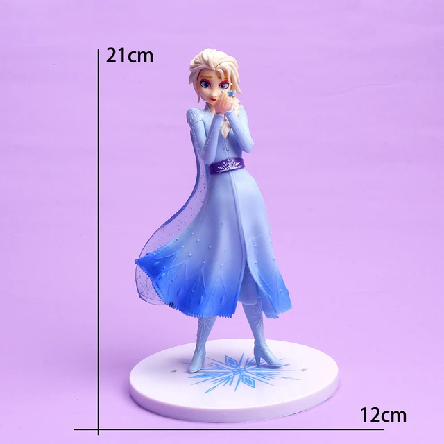 Disney Frozen Elsa Princess Hand Rest Lizard Figure Doll Toy for Girl Children Cartoon Character Gift Ornaments 5