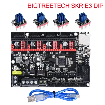 

BIGTREETECH SKR E3 DIP V1.1 Control Board 32Bit+TMC2208 TMC2130 TMC5160 3D Printer Parts For Ender 3/5 Pro VS SKR V1.3 mini E3