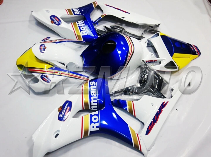 Топ литья под давлением ABS Полный комплект обтекателя Подходит для Honda CBR1000RR 06 07 2006 2007 1000RR Обтекатели набор Rothmans cool
