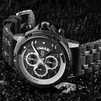 

2020 Warterproof Watch Sports Silicone Mens Watches LIGE Top Brand Luxury Clock Male Business Quartz Watch Men Relogio Masculino