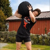 Cylinder Strongman Heavy Duty Boxing  gym Workout  fitness Power sandbag for Cross Training, Weightlifting, Stone Lift 1