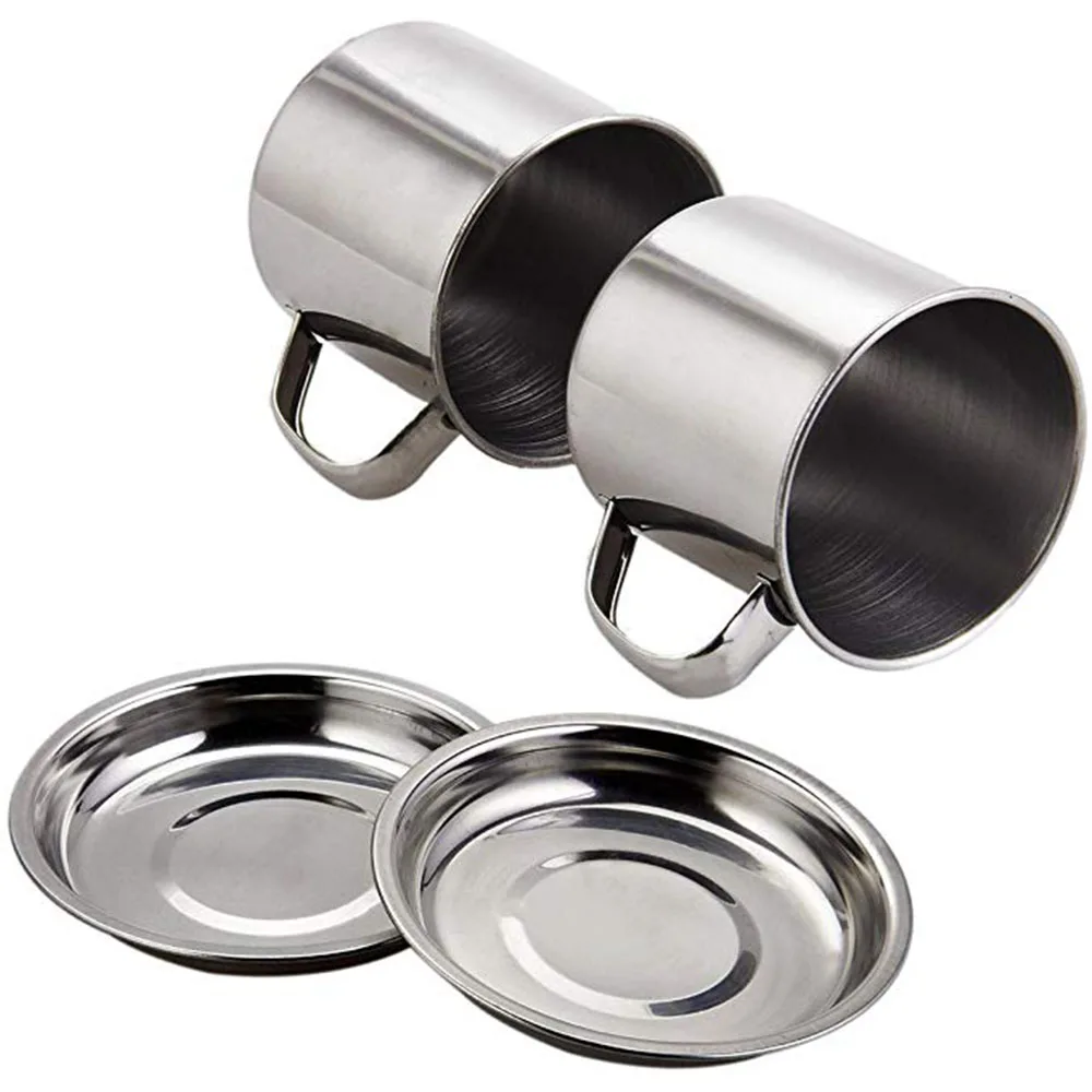 8Pcs/set Ultra-light Stainless Steel Outdoor Picnic Pot Pan Kit Outdoor Camping Hiking Mini Cookware Bowl Cup Cover Cooking Set - Image 4