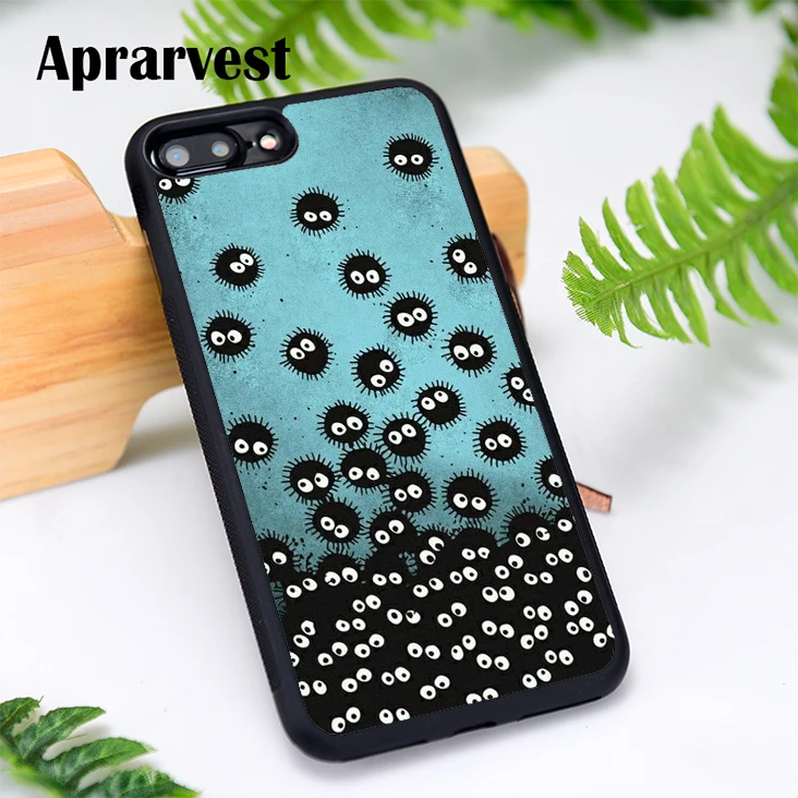 Aprarvest силиконовый чехол для телефона iPhone 6 6S 7 8 Plus 5 5S SE X XS MAX XR Studio Ghibli спиральные