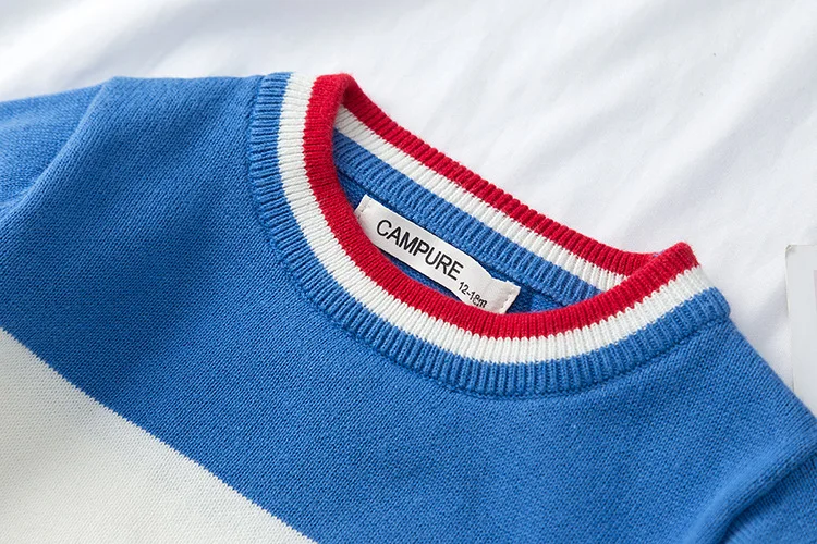 Christmas Family Matching Clothes Sweater Stripe Fashion Autumn Kids Baby Girl Boy Clothes Daddy Mommy and Me Sweaters Pullovers