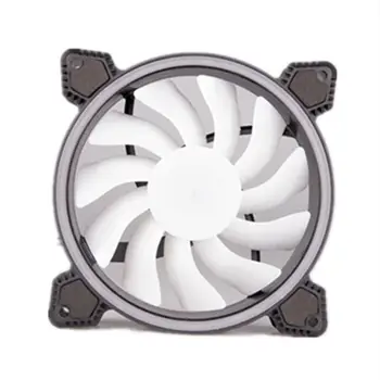 

Mute LED RGB Light Color Changing Heatsink Cooling Fan Computer Case Cooler