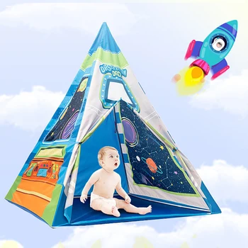 

Portable Indian Children's Tent Wigwam Teepee Kids Tent Ball Pool Large Space Tipi Infantil Playhouse for Children Playtent