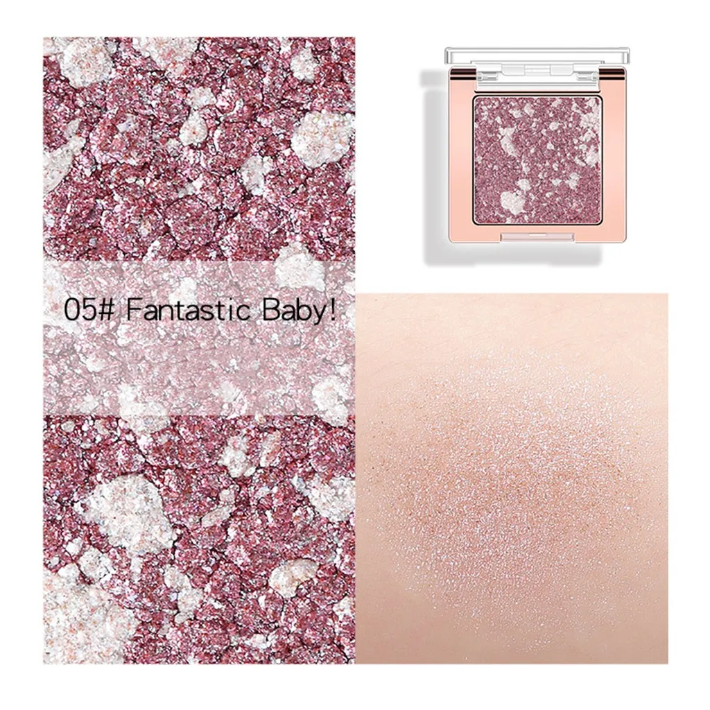 Новое поступление Shimmer Shine Diamond Eyeshadow High Flash монохромные кончики пальцев крутые трендовые тени для век 10 групп цветов