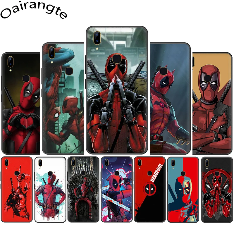 

Once Upon a Deadpool Silicone phone case for VIVO Y53 Y55 Y81 V5 V7 V9 V11 V15 Pro Y17 Y69 Y71 Y91 Y93 Y66 X9