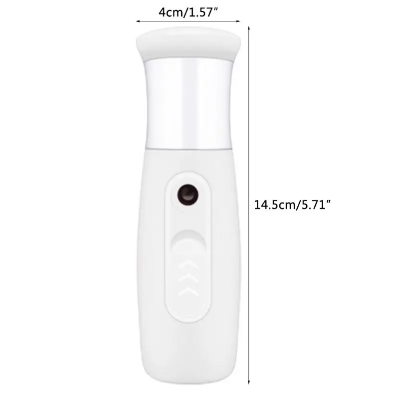 Мини USB нано Пароварка для лица опрыскиватель Mister лицо Спа Увлажняющий уход за кожей удобный перезаряжаемый портативный путешествия A6HB