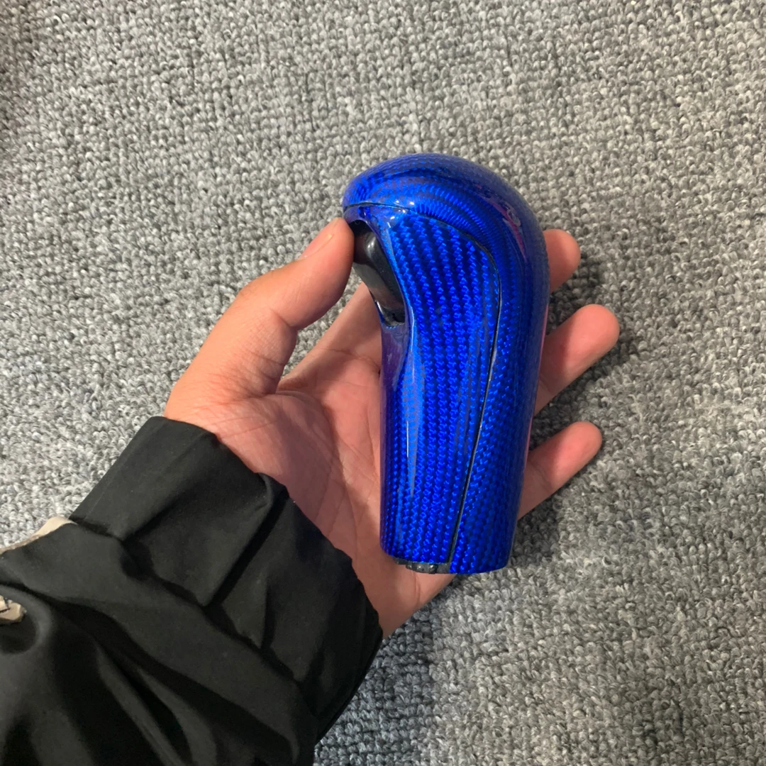 Carbon Fiber Gear Shift Knob Stick For 10th Generation Honda Fit Gk5 20142020 Gear Shift Knob