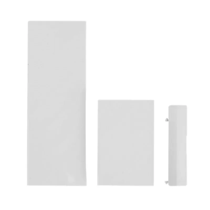 

For Nintendo Wii 3-in-1 Game Console Shell Memory Card/Controller/Sync Port Door Cover Flap Replacement Door Cover Set