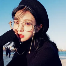 Унисекс очки с модным жемчугом держатель ремешок для очков шнур