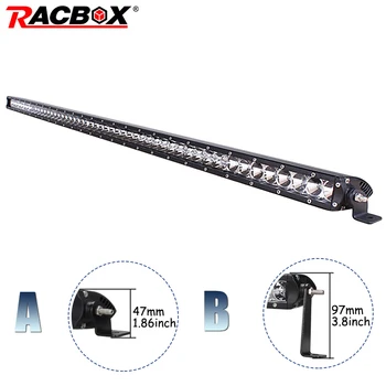 

52 inch 250W Single Row Offroad LED Light Bar Combo Beam Headlight Fog Lamp Work DRL for Jeep 4WD Truck UAZ SUV ATV Automobile