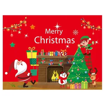 

2021 Christmas Decoraions Christmas Tapestry Flannel Tapestry Hanging Cloth Background Cloth Ins Wall Cloth Printing