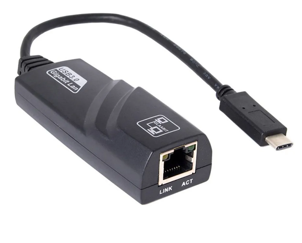 USB 3,0 1000 Мбит/с Ethernet LAN сетевой адаптер кабель для ПК K ноутбука тип-c USB-C RJ45 Gigabit