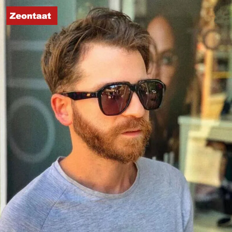 Vintage Style Brad Pitt Sunglasses Men Leopard Print Driving Square Shades  for Women Luxury Brand Sun Glasses Gafas De Sol Male|Women's Sunglasses| -  AliExpress
