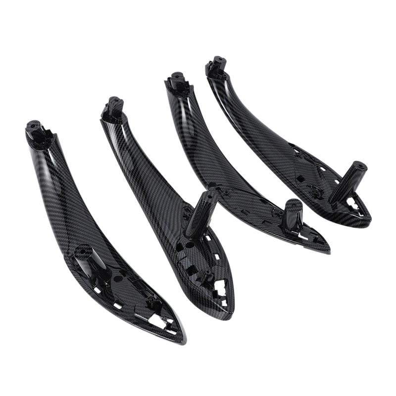 Interior Door Carbon Fiber Color Pull Handle Inside Trim for BMW 3 4 Series F30 F31 F32 F33 F34 F35 F36 F80 F82 F83 2013-2018 | Дом и сад