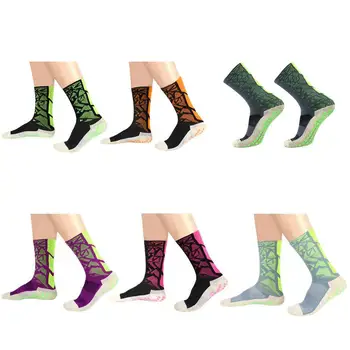 

Socks Mid-Calf Soccer Anti Slip Pure Cotton Nylon Equipment Fitness 2018 Sports