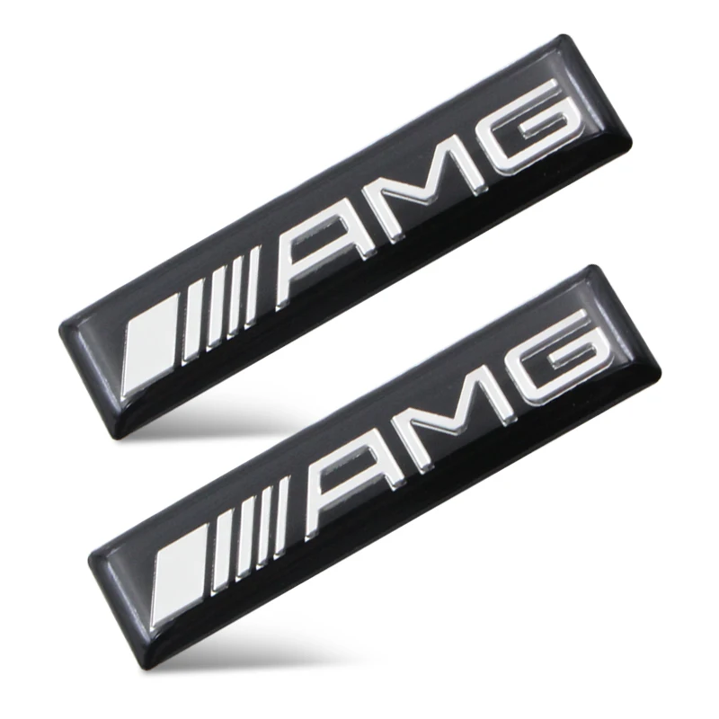 

1pcs car body Stickers labeling silicone sticker For Mercedes-benzs AMG A B R G Class GLK GLA C200 E200 C200L S400 Accessories
