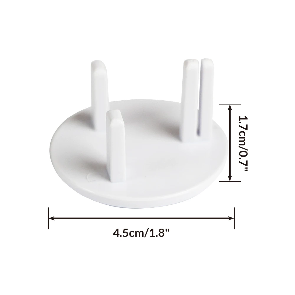 Baby Safety Prevent Electric Shock British Standard UK BS Power Outlet Protection Against Cover Socket Locks Children 4Pcs/Lot