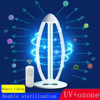 

38W Timing Germicidal Ultraviolet Lamps Ozone Disinfection UVC Bactericidal Quartz Lamp Tube UV Light Sterilizer 110V 220V