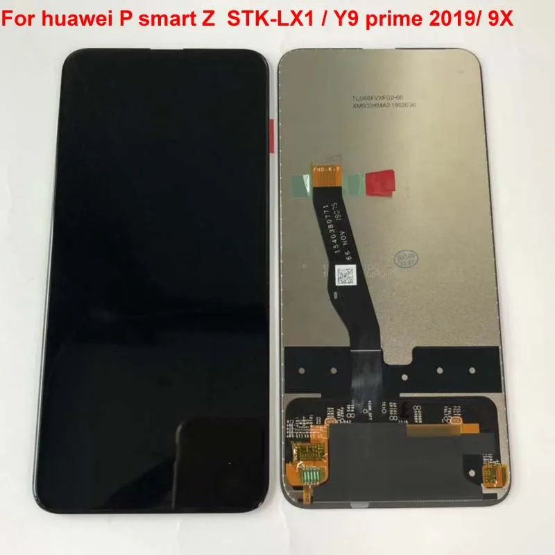 AAA оригинальный для Huawei ЖК дисплей сенсорный экран HUAWEI P Smart Z Honor 9X Y9 Prime 2019 STK LX1