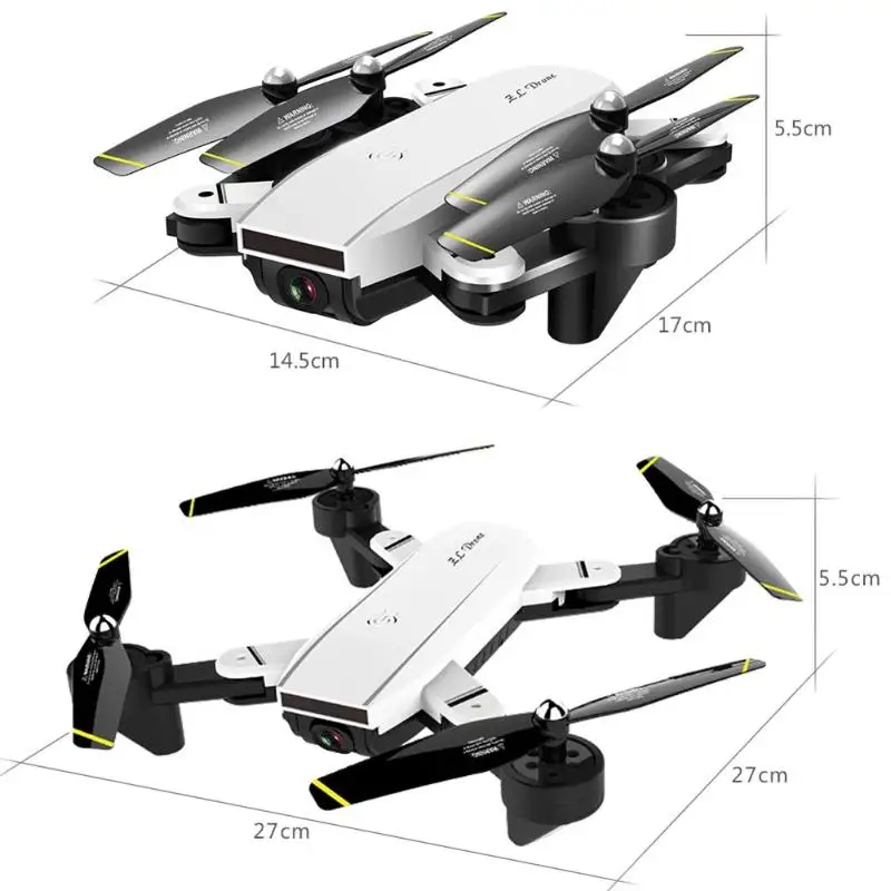 SG700-S Радиоуправляемый Дрон WiFi 720P Две камеры оптический поток Квадрокоптер с 2 батареей