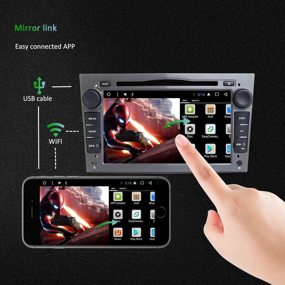 Best Android 9.0 4 core/8 core IPS screen DSP 2 DIN Car GPS For opel Vauxhall Astra H G J Vectra Antara Zafira Corsa DVD PLAYER 24