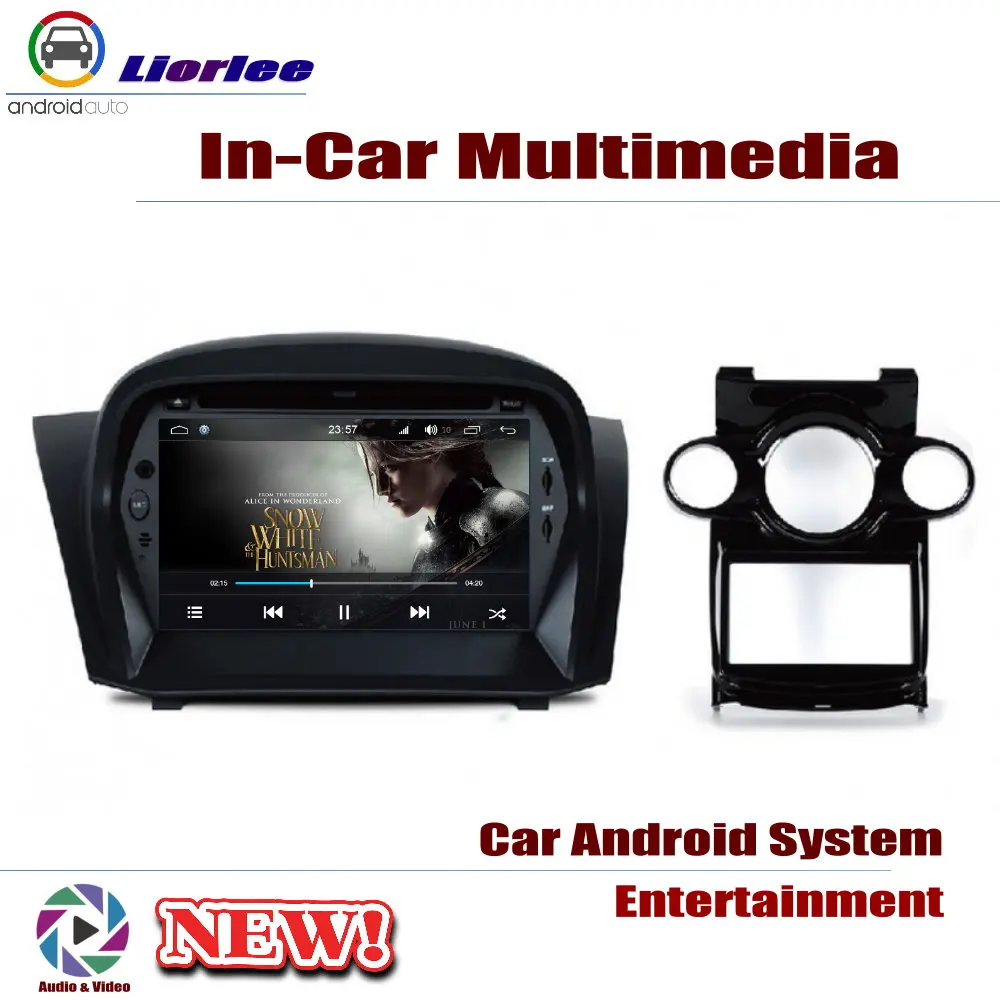 Для Ford Fiesta 2009 2018 автомобильный Android DVD GPS плеер навигационная система HD экран Радио