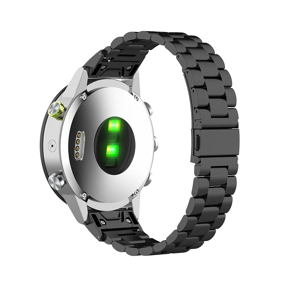 Ремешок из нержавеющей стали с тремя бусинами для часов Garmin Fenix6S 5S 5S Puls Сменные аксессуары для браслетов