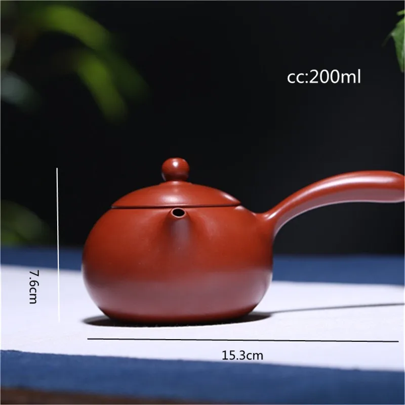 Стиль фиолетовый; песок ручка чайник анти-скальдинг тепла Dahongpao Kungfu чайный набор чайник Бытовая Питьевая утварь WSHYUFEI - Цвет: 200ml