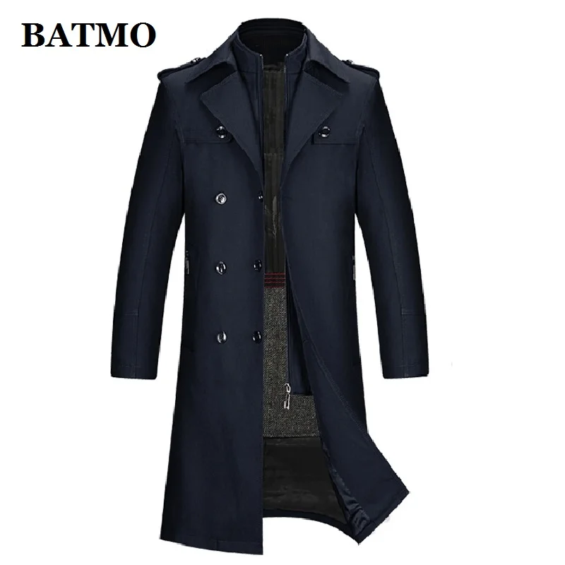 Trench Coat 2023 New Arrival Autumn Winter Trench Coat Men Men's Long Plussize Aliexpress